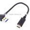 2015 new 20cm USB 3.0 to USB 3.1 Type C connector charging data Cable