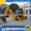 Chinese backhoe loader Changlin 630 ROPS cabin security environment