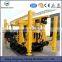 300m hydraulic trailer portable borehole water well drilling rig