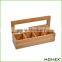 Factory Price 4 Slot Bamboo Wood Tea Storage Box For Home/Homex_Factory