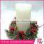 promotional products free sample india christmas candle ring for Christmas decor