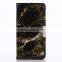 Noble Design High Quality Marble PU Card Bumper/pocket Cell Phone Case for LG