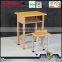 Furniture school single student desk and single student chair