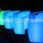 translucent solid surface luminous led bar table design