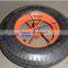 wheel barrow wheel 4.00-8 with steel rim