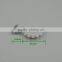 4pcs White Daisy Houseware Sticky Sticker Hanging Plastic Hooks