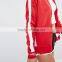 fashion college student high neck long sleeves tracksuit