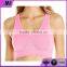 one shoulder sports women bra top yoga women sport bra pad