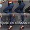 Spandex / Cotton washed ladies fashion cutting jeans pants jeans sexy woman skinny women jeans