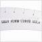 Kearing brand Inch metal ruler with 18 inch length for fashion design # 6218A