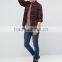 Long Sleeve Button Down Collar Mens Pre-Shrunk 85% Polyester 15% Wool Breathable Regular Fit Casual Check Print Shirts