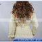 2016 new arrivals winter long sleeve girls sewing embroidering coat