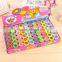 Kids Cartoon flower Stamp Children Custom Plastic Rubber Self Inking Stampers Toys 60pcs/lot scrapbooking stamp