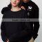 China suppliers xxxxl hoodies woman black hoodies printing sweatshirt