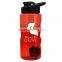 USA Made 22 oz. Shaker Bottle With Drink-Thru Lid - BPA-free, features a mixing ball and comes with your logo