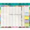 Children magic writing board reuse and cleanable stick free planner board with marking pen