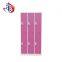 Gym swimming pool storage cabinet luoyang steel 6 door locker cabinet 2 tier metal