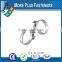 Made in Taiwan stainless steel thin hose clamp Round hose clamp