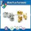 Taiwan #9-15 x 2" Hex Unslotted Hex Washer Head Zinc Self-Piercing Point Bi-Metal Sheet Metal Screw with Hex Double Lock Washer