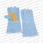 Safety Welding Cow Split Leather Gloves With Kevlar