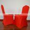 Red lycra banquet chair cover for weddings