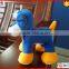 10cm Custom Stuffed Plush Dog Toy With Hanger Rope