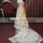 IN STOCK Off-The-Shoulder party dress women's Court train prom dress SE97