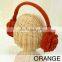 2015 newest fashionable pretty elegant warm soft popular jacquard head knitted love image cute earmuff