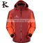 Hiking Jacket YKK Waterproof Zipper Hardshell coat