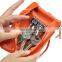 Hot selling multi-function pu leather card keychain holder purse wallet