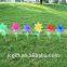 Sunflowers Outdoor Kids Plastic Wholesale Price Flower Windmill