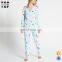 New products 2017 satin ribbon print women onesie pajamas wholesale