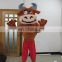 2015 Custom ox mascot,custom ox mascot costume