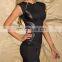 2016 Plus Size Bodycon Sexy Summer Patchwork Sleeveless Mini for Women Fashion Ladies Night Dress