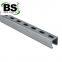 Hot Dipped Galvanized Steel Slotted Channels Electrical Strut Channel with Accessories