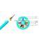 1~144 core OM1 OM2 OM3 OM4 multi mode indoor tight buffered fiber optic cable with FRP strength member