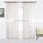 Decorative home used best price jacquard voile curtain stripe sheer living room curtains
