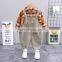 Boy's casual suit two-piece suit 1-4 years old children's western style clothes