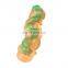 wear resistant TPR molding worm shape dog bite toy