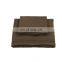 Solid Sheet Sets 100% Polyester Mattress Covers Dark Brown Flat Sheet Sets
