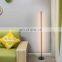Living Room Bedroom Bedside Black Long Strip Contemporary Floor Lamps