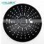 Leelongs Hot-Sale Black Rainfall Rainwater Shower Head ABS Top Shower Head