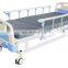 Hot-selling best price manual hospital bed for patient bed three crank