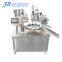 Semi automatic cosmetic cream tube filling and sealing machine