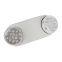 LED emergency light new style rechargeable twin head wall lamp wholesale 3W*3W 3hours CE certified