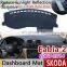 for Skoda Fabia 2 5j 2007 2008 2009 2010 2011 2012 2013 2014 MK2 Anti-Slip Mat Dashboard Cover Pad Sunshade Dashmat Accessories