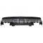 Body Kit Car Rear Bumper Spoiler Lip Auto Car Rear Bumper Diffuser For 10TH Civic 2016-2019