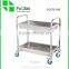 Hotel Restaurant Product stainless steel catering trolley , Hotel room service trolley