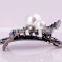 2015 New Model FMYJ013 Bow Knot Witjh Two Beads Hair Barrette Clip Wholesale