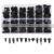 240pcs/set automobile universal Mixed car body panel Christmas tree fixed clip plastic fastener kit